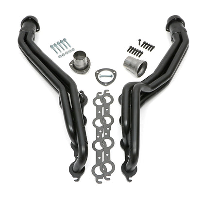 Hedman Hedders HEDMAN HEADERS 1982-04 CHEVY/GMC S10/S15 (2WD) LS SWAP HEADERS; 1-1/2 IN. LONG TUBE; 3 IN. BALL/SOCKET COLLECTOR- UNCOATED 69050