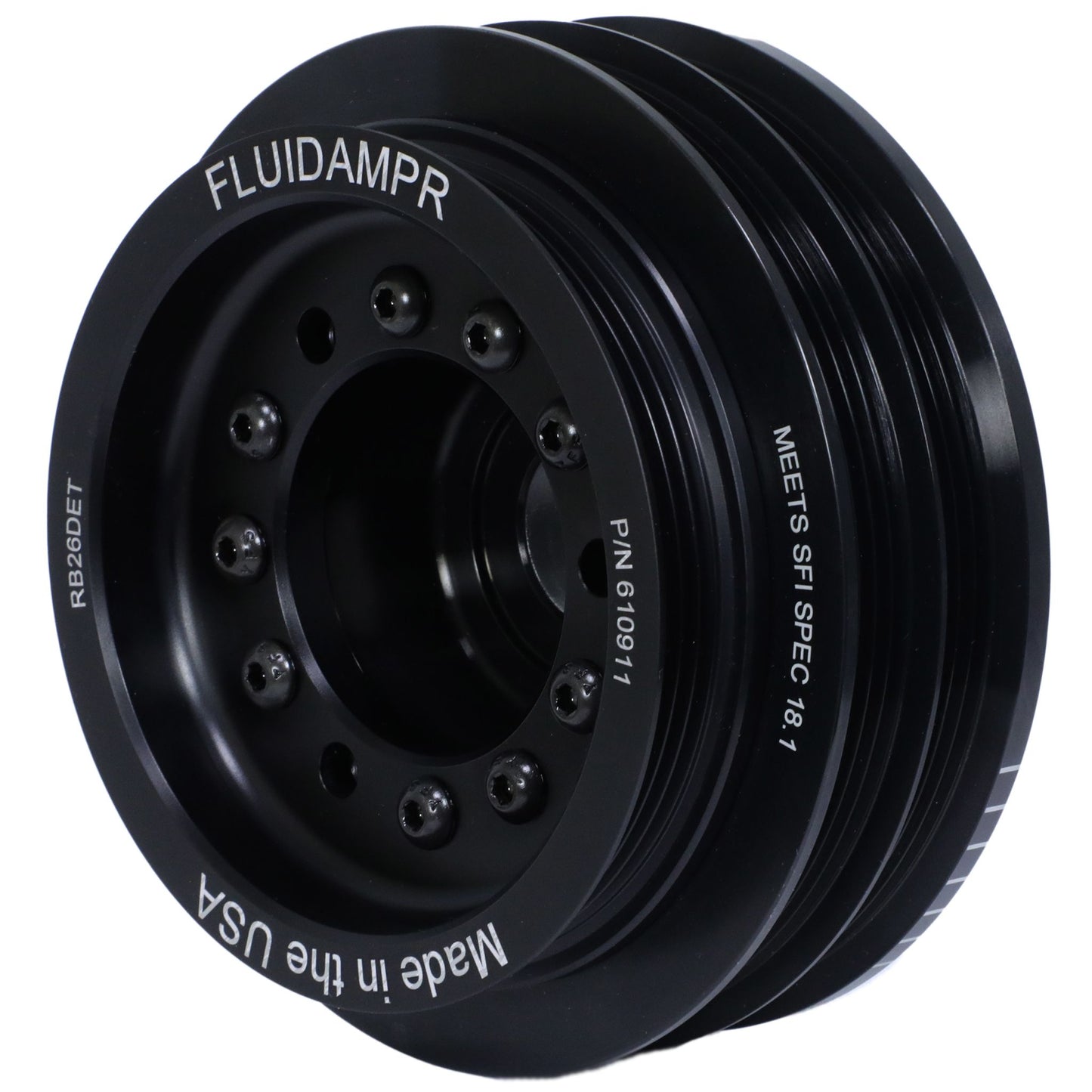 Fluidampr - 610911 - Harmonic Balancer - Fluidampr-Nissan Skyline R33/R34 GTR-1993-2002 RB26DET phse2