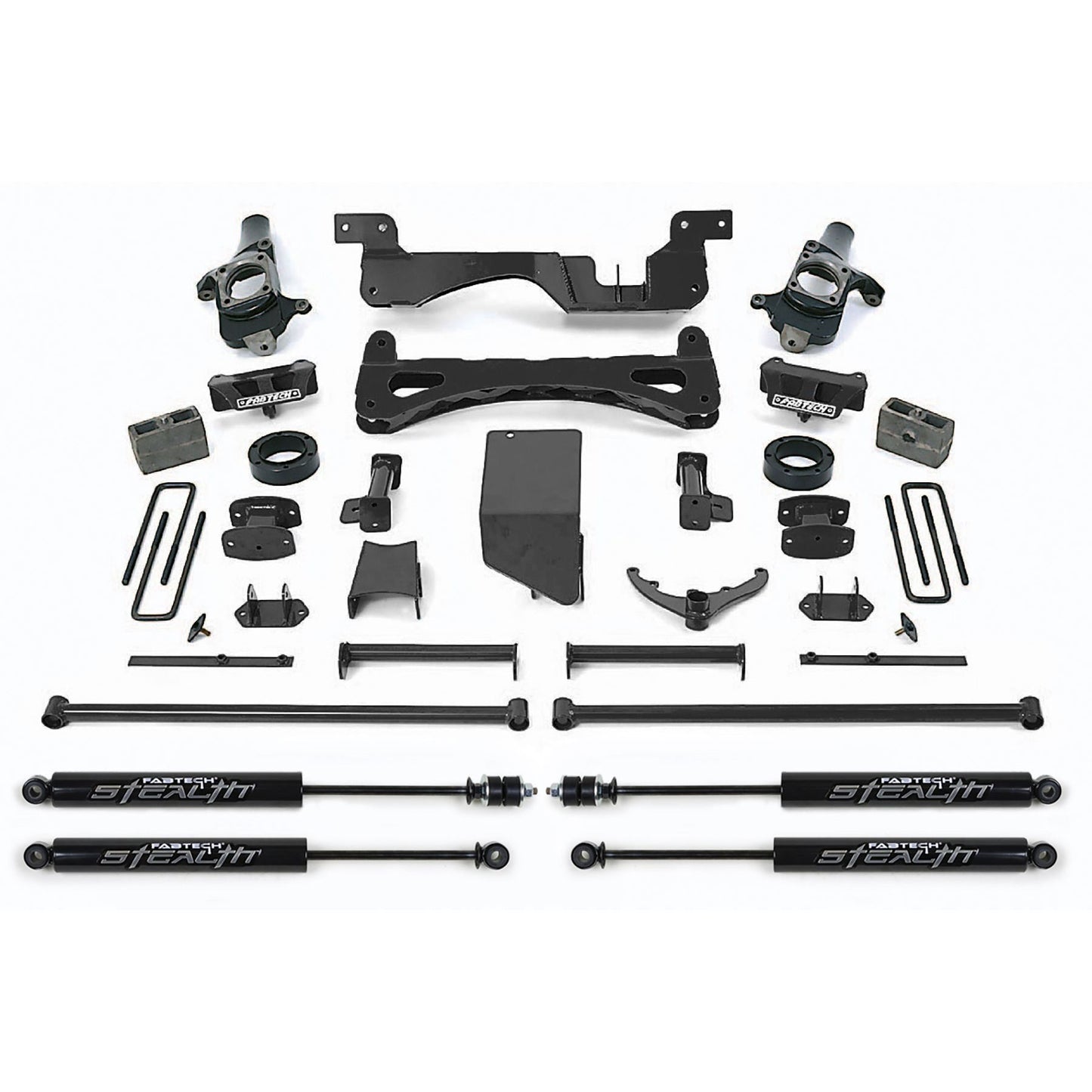 Fabtech 6" PERF SYS W/STEALTH 01-10 GM C/K2500HD C/K3500 NON DUALLY K1014M