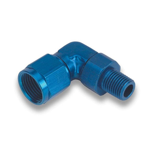 Earls Performance 90 Deg. Aluminum AN to NPT Adapter 923113ERL