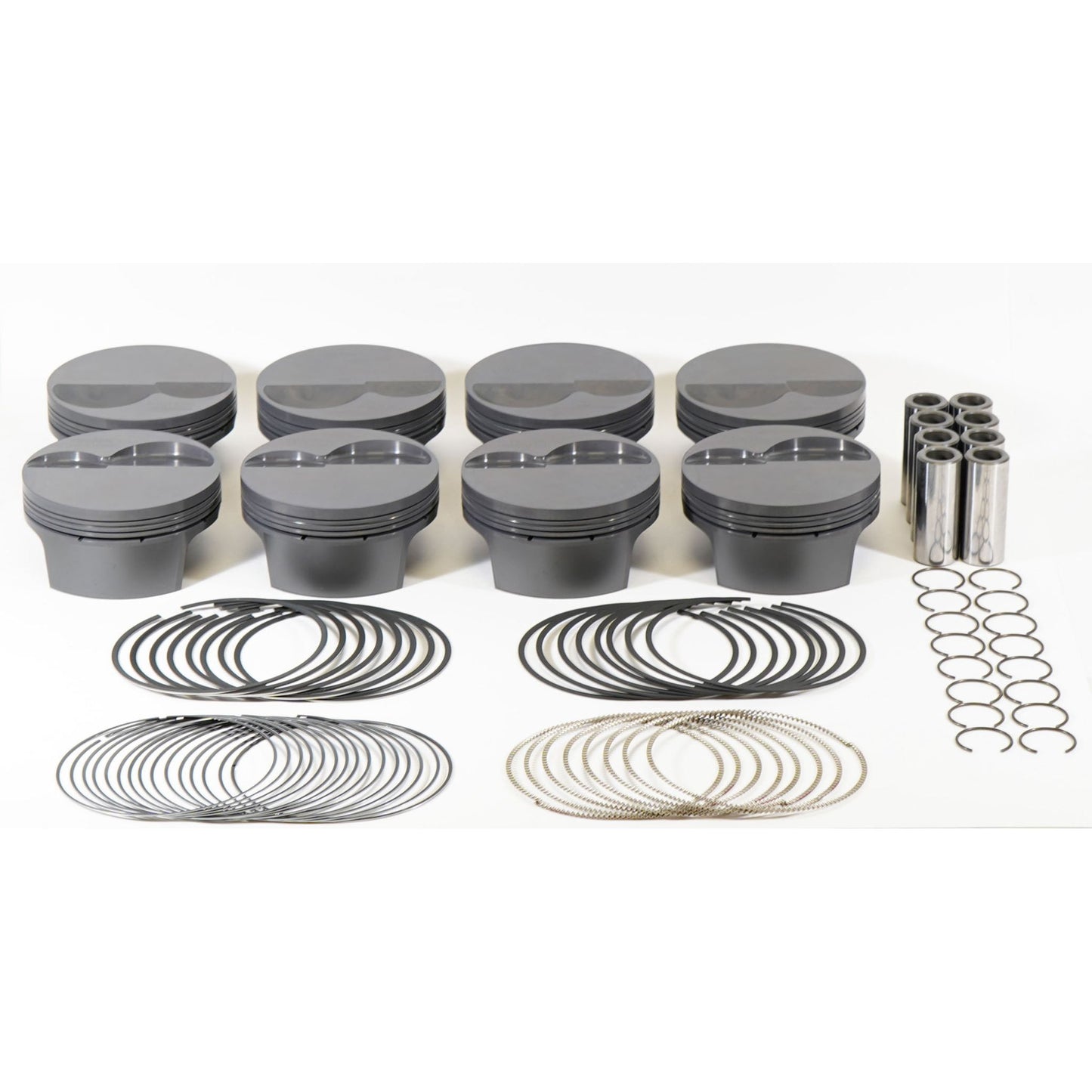 Mahle Motorsport SMALL BLOCK FORD FLAT TOP for the TWISTED WEDGE 11R CYL HEAD 349cid 4.040 x 1.090RCH 3.400stroke5.400rod0.927pin-6.2cc441g10.4CR 2618 930250540T