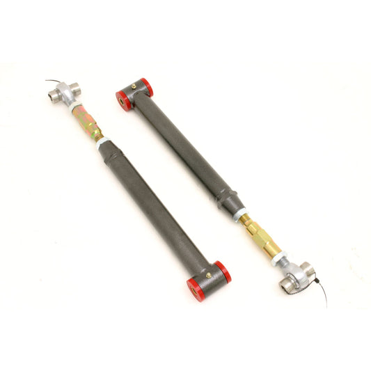 BMR Suspension Lower Control Arms, DOM, On-car Adjustable, Polyurethane & Rod End Combo BMR-TCA004H