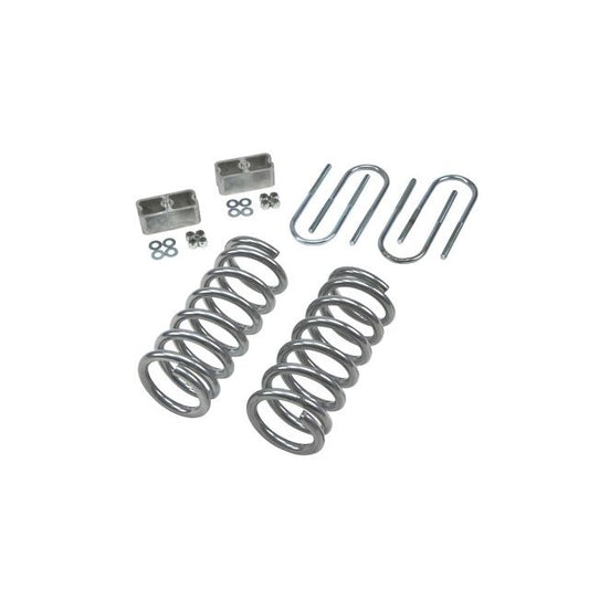 BELLTECH 779 LOWERING KITS Front And Rear Complete Kit W/O Shocks 1996-2003 Isuzu Hombre 4 cyl. (2WD) 1 in. F/2 in. R drop W/O Shocks