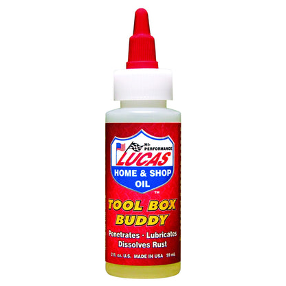 Lucas Oil Products Tool Box Buddy counter display w/bottles 10070