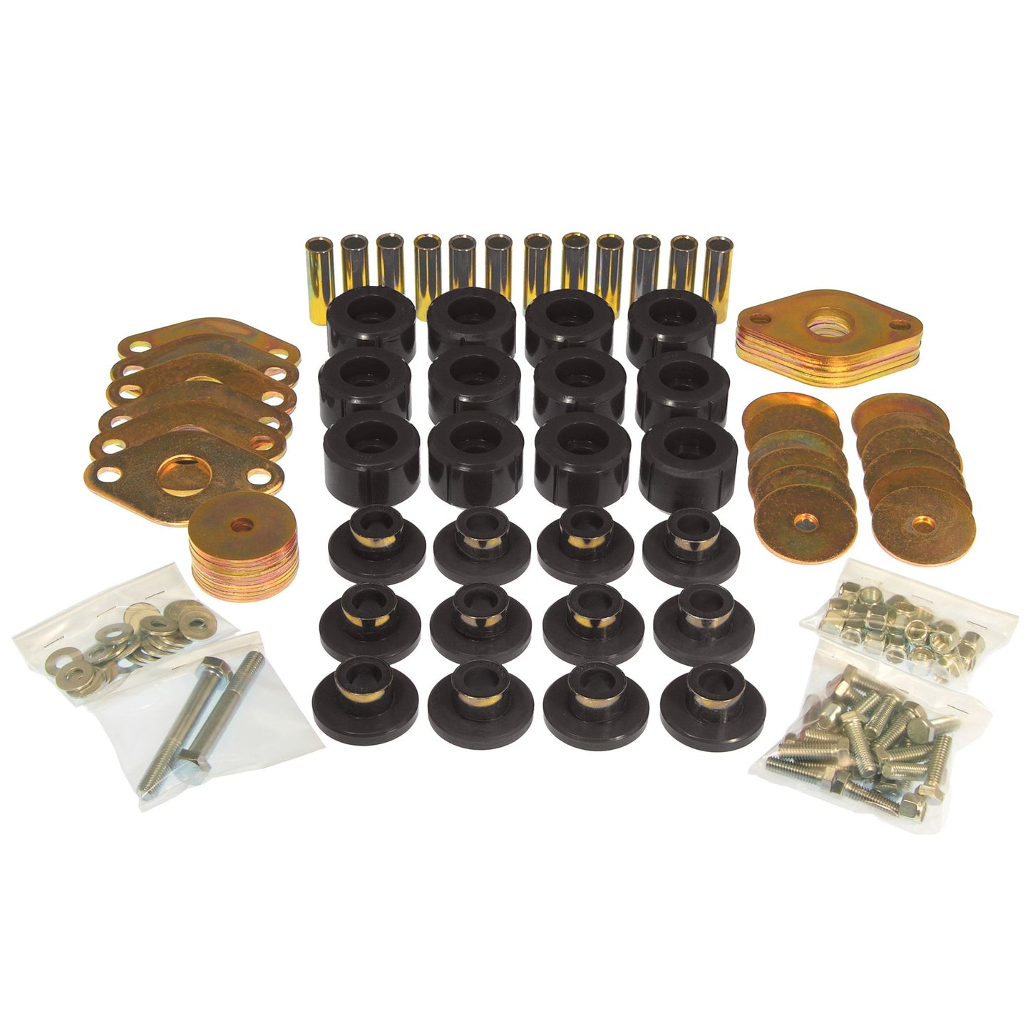 Prothane WRANGLER JK 4DR BODY MNT KIT 07-11 PROTH-1-117-BL