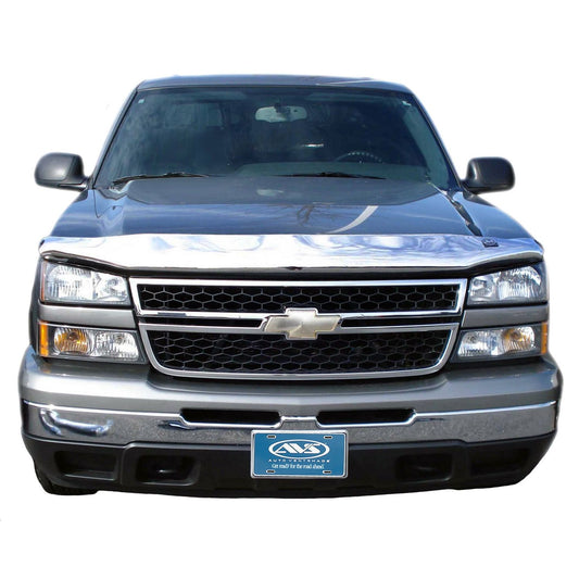 Auto Ventshade 680347 Chrome Hood Shield For 2006 Chevrolet Silverado 1500 2005-2006 Silverado 2500HD/3500