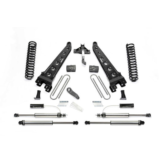 Fabtech 6" RAD ARM SYS W/COILS & 2.25 DL RESI FRT AND DL RR SHKS 17-21 FORD F250/350 4WD K2293DL