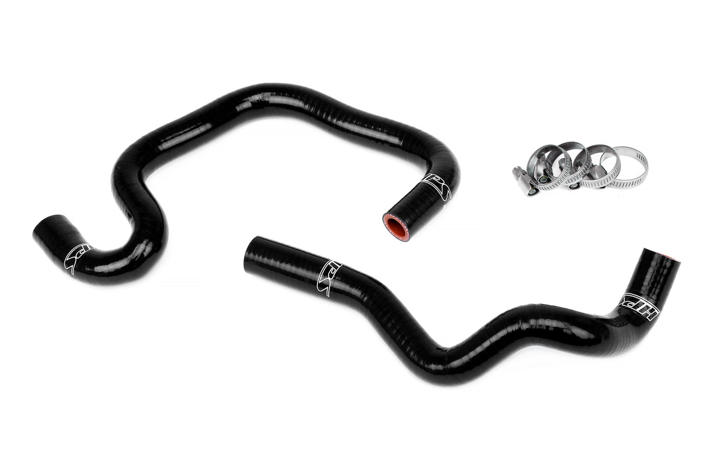 HPS Performance 3-ply Reinforced Silicone Replaces Rubber Heater Coolant Hoses 57-1082-BLK