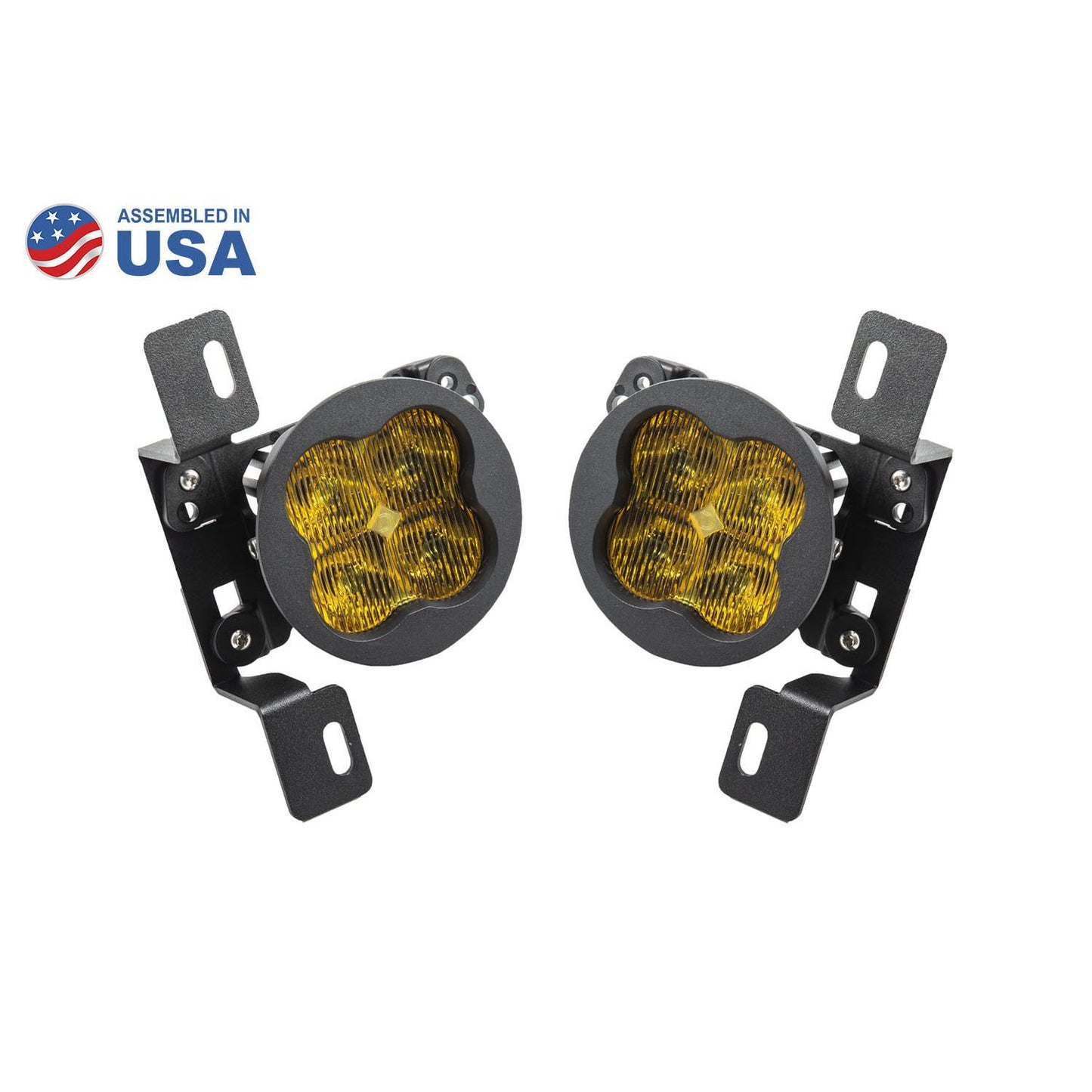 Diode Dynamics - DD6248 - Worklight SS3 Sport Type MR Kit Yellow SAE Fog