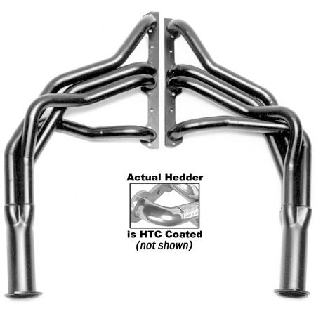 Hedman Hedders HTC COATED HEADERS; 1-5/8 IN. TUBE DIA.; 3 IN. COLL.; FULL LENGTH DESIGN 69066