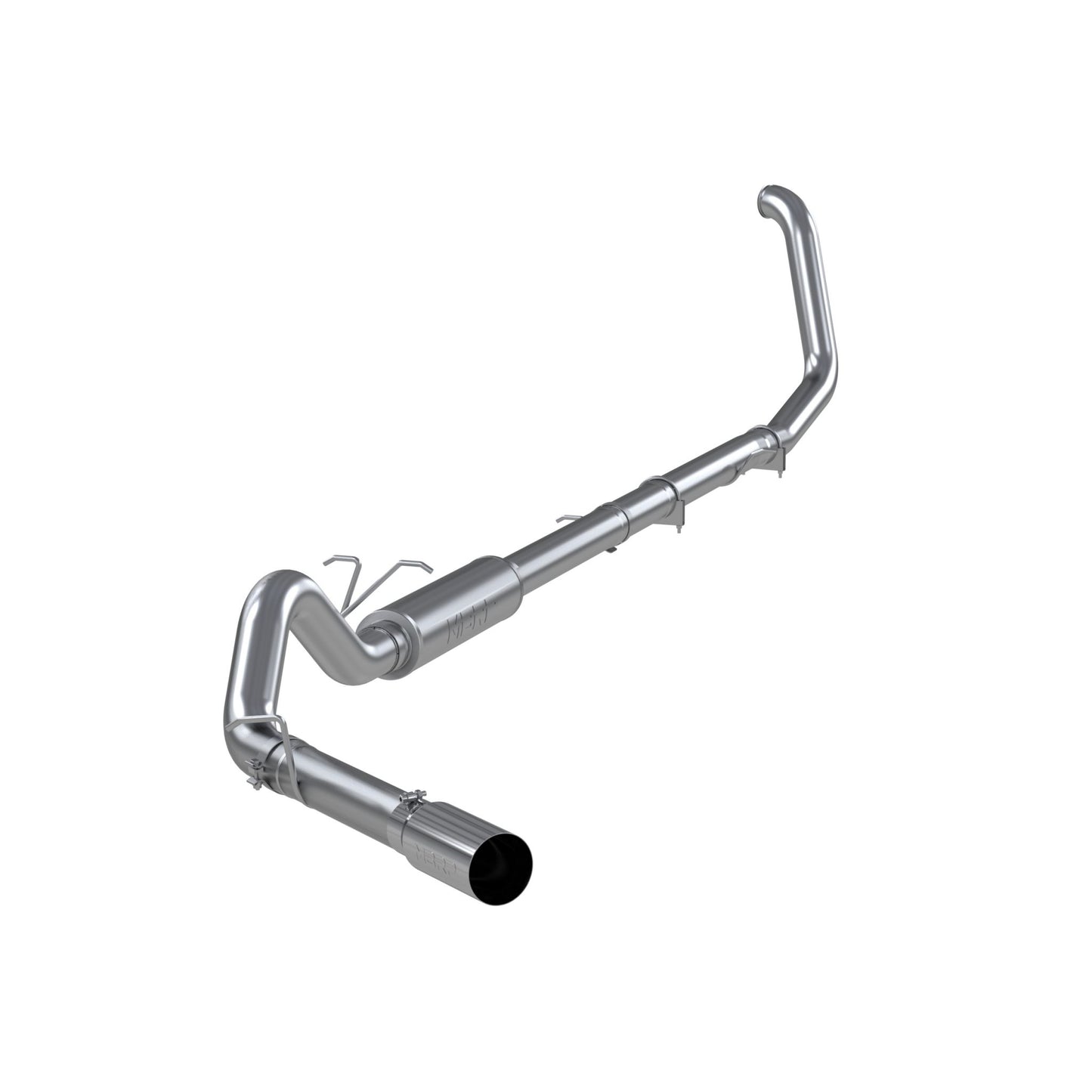 MBRP Exhaust 4in. Turbo Back; Single Side Exit; T304 S6200304