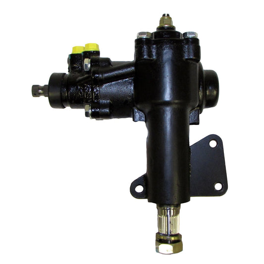 Borgeson - Power Steering Box - P/N: 800114 - Power steering conversion box for 66-77 Ford Mid-Size cars. 1-1/8 in. Sector shaft with 11/16 in.-36 spline input shaft. New modern power steering box.