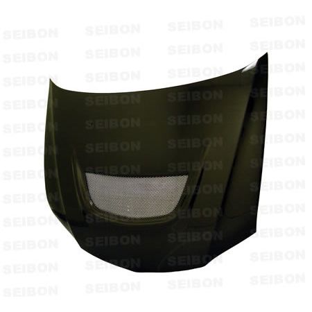 Seibon Carbon HD0305MITEVO8-OE OEM-style carbon fiber hood for 2003-2006 Mitsubishi Lancer EVO