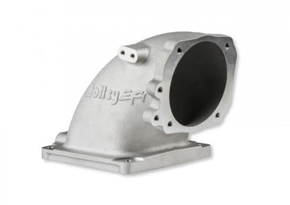 Holley EFI Cast Aluminum 4500 EFI Throttle Body Intake Elbow-Ford 5.0 To 4500 300-249