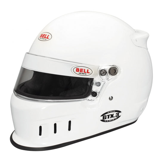 Bell GTX.3 White Racing Helmet- 57 cm 1314A01