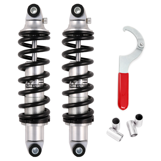 Aldan American Coil-Over Kit Phantom Single Adj. 15.00 in. Extended Spring 220 lbs./in. BK A655220B