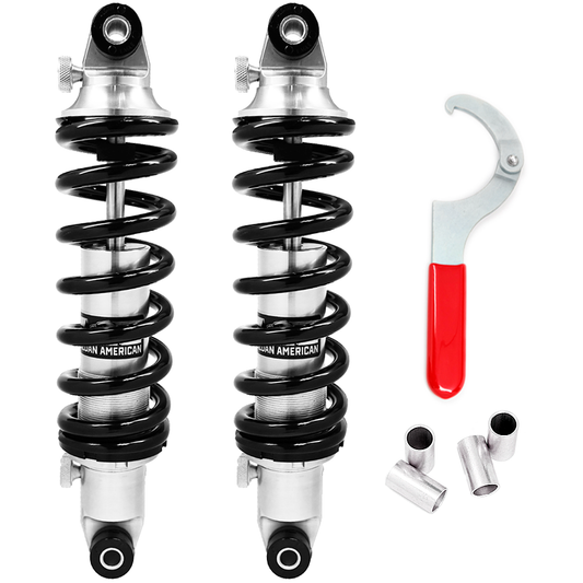 Aldan American Coil-Over Kit Striker Double Adj. 17.00 in. Extended Spring 140 lbs./in. BK A758140B