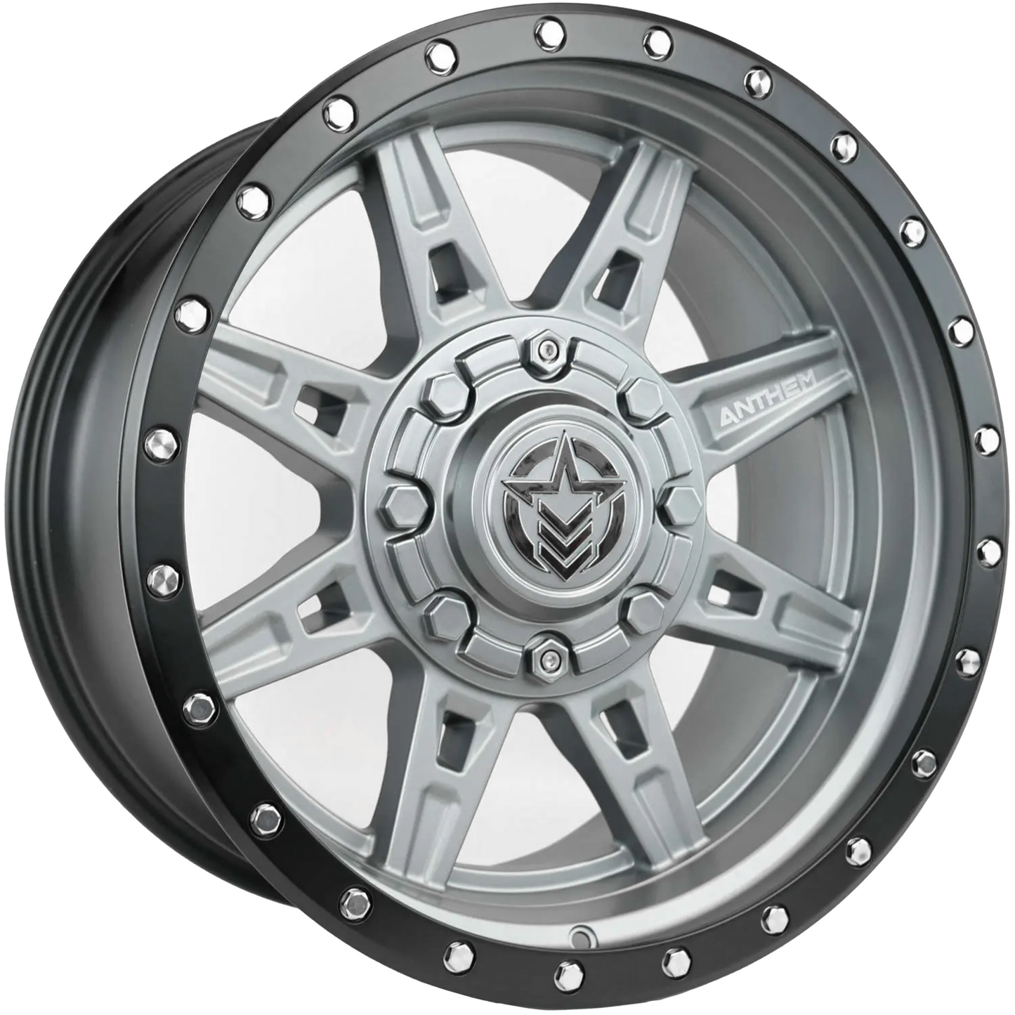 Rogue Off Road Wheels Titanium Gray 17x9 5x5.5 5 Lug -12 Offset Anthem Off Road