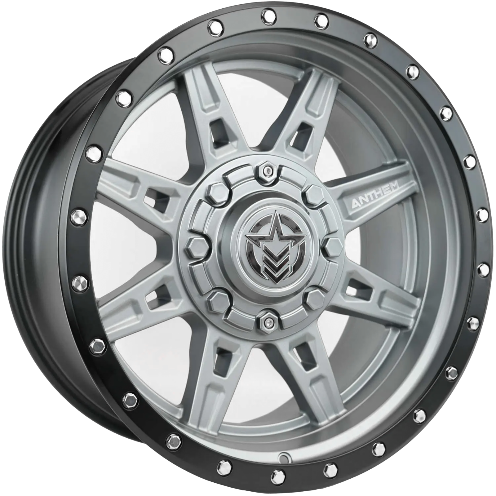 Rogue Off Road Wheels Titanium Gray 18x9 5x4.75 5 Lug 18 Offset Anthem Off Road