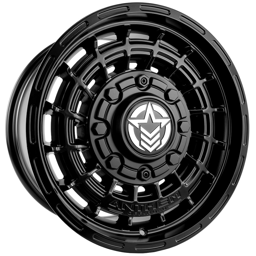 Viper Off Road Wheels Satin Black 17x9 7x150 7 Lug -12 Offset Anthem Off Road