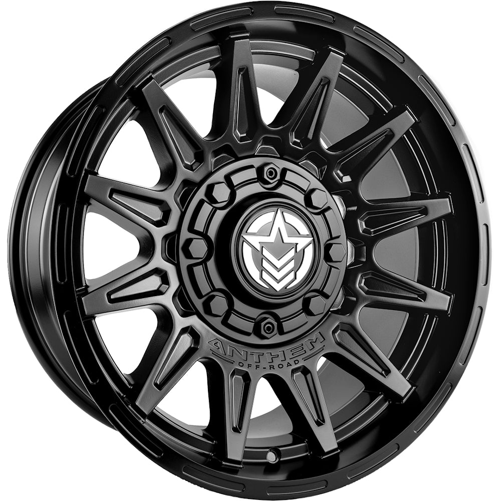 Liberty Off Road Wheels Satin Black 20x10 6x135 6 Lug -18 Offset Anthem Off Road