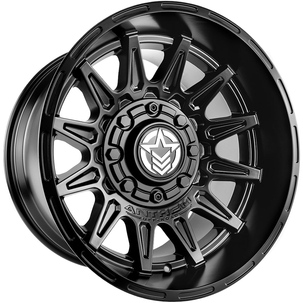 Liberty Off Road Wheels Satin Black 20x12 6x5 6 Lug -44 Offset Anthem Off Road