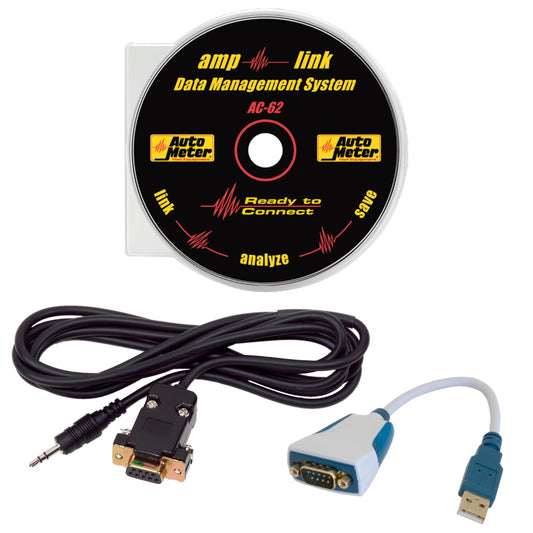 AutoMeter AMP-LINK DATA DOWNLOAD SOFTWARE/CABLE KIT AC-63
