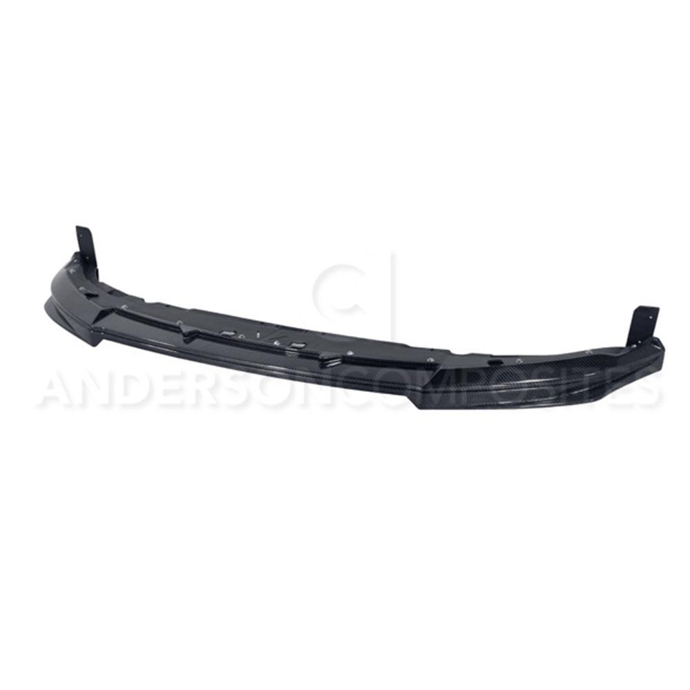 Anderson Composites AC-FL1213FDGT-OE Type-OE carbon fiber front chin spoiler for 2010-2014 Ford Mustang Shelby GT500