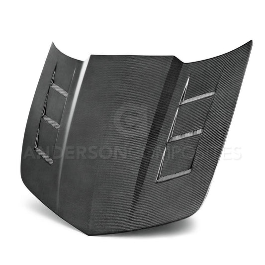 Anderson Composites AC-HD1011CHCAM-TSII Type-TSII carbon fiber hood for 2010-2015 Chevrolet Camaro