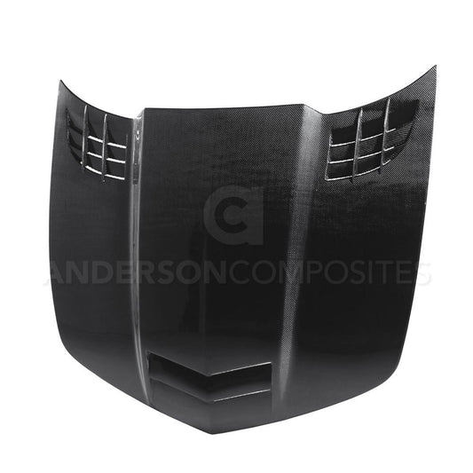 Anderson Composites AC-HD1011CHCAM-TTII Type-TTII carbon fiber hood for 2010-2015 Chevrolet Camaro