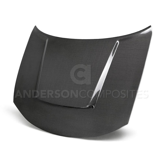 Anderson Composites AC-HD15DGCR-DM Type-DM (Demon Style) carbon fiber hood for 2015-2021 Dodge Charger