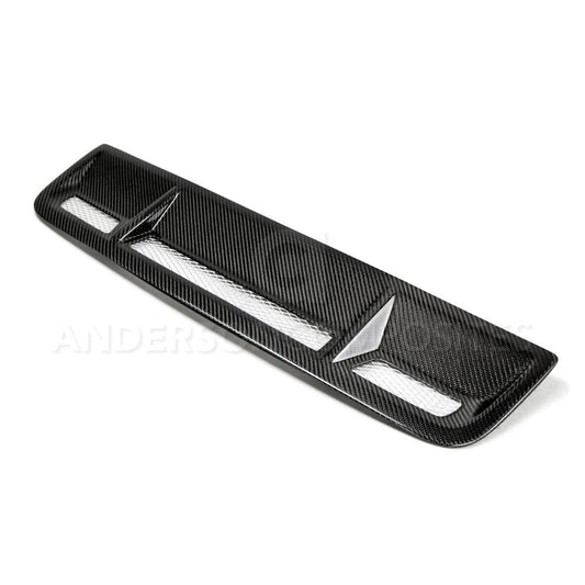 Anderson Composites AC-HV11MU500 Carbon fiber hood vent for 2010-2014 Ford Shelby GT500