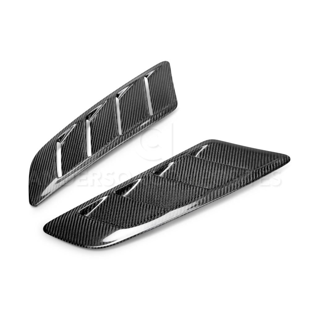 Anderson Composites AC-HV15FDMUGT-AB Type-AB carbon fiber hood vents for 2015-2017 Ford Mustang GT