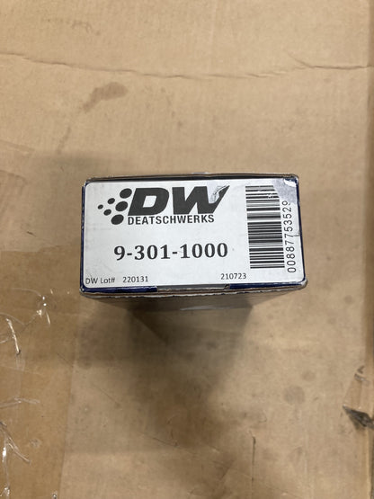 Deatschwerks DW300 In-Tank Fuel Pump with Universal Install Kit - OPEN BOX DEW-9-301-1000-OB