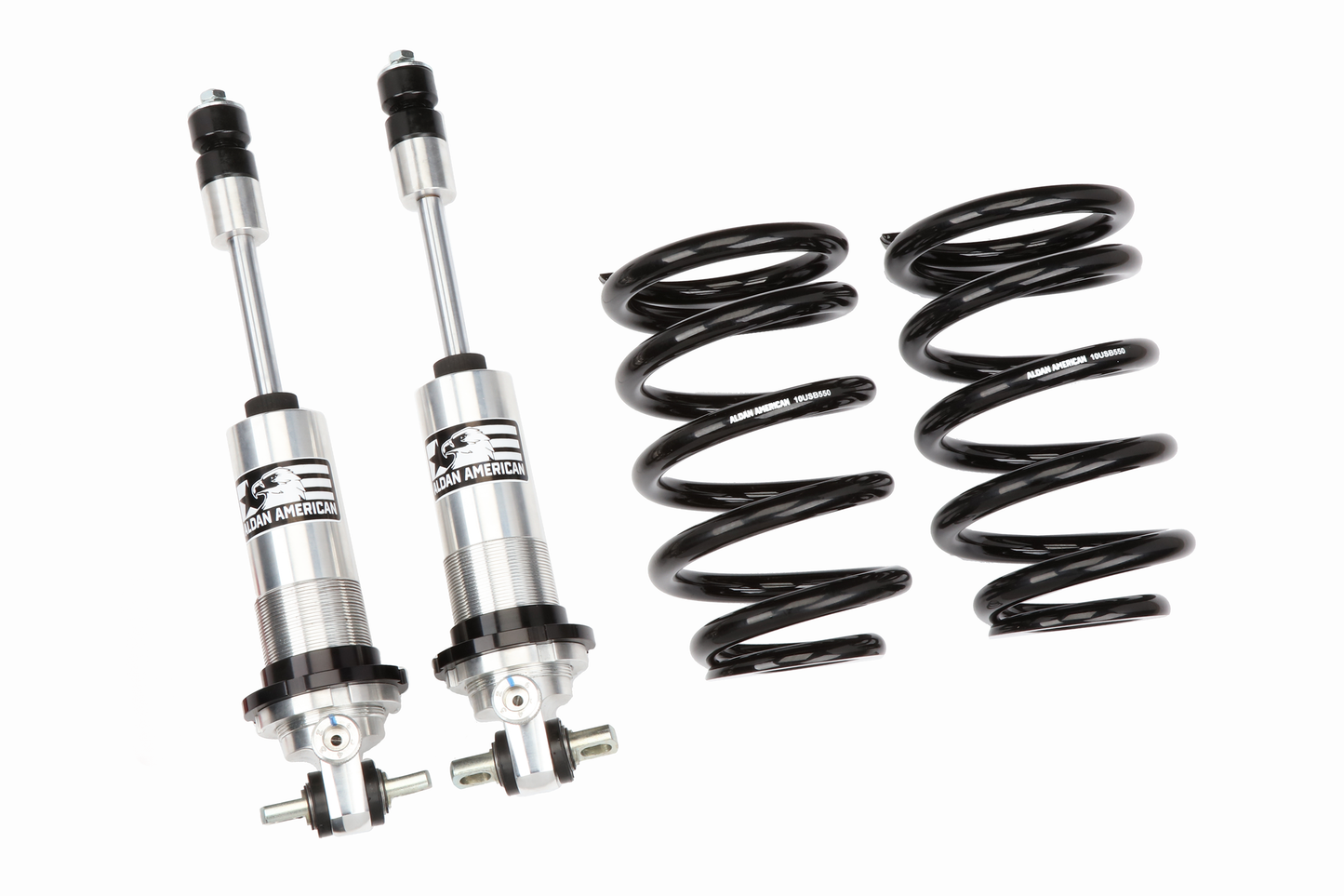 Aldan American Coil-Over Kit GM 73-77 A 78-88 G 75-79 X Front Single Adj. 550 lb. Springs AGFHS