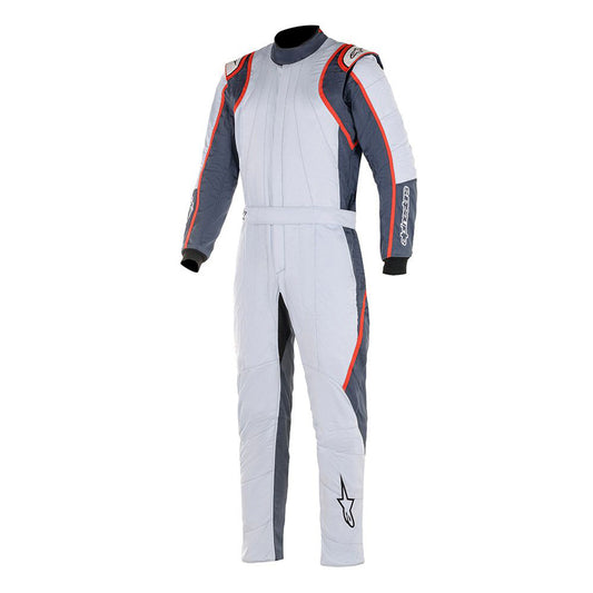 Suit GP Race V2 Silver / gray Red X-Lrg/XX-Large