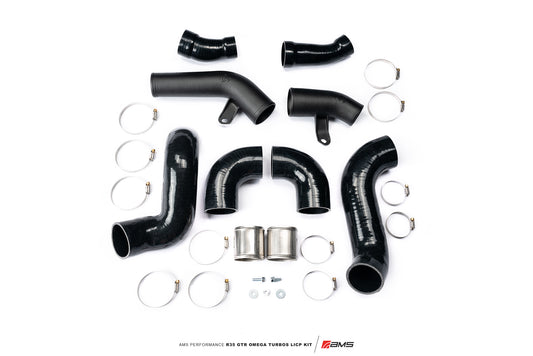 AMS Alpha Performance R35 GT-R Lower Intercooler Piping AMS-ALP.07.14.0020-1