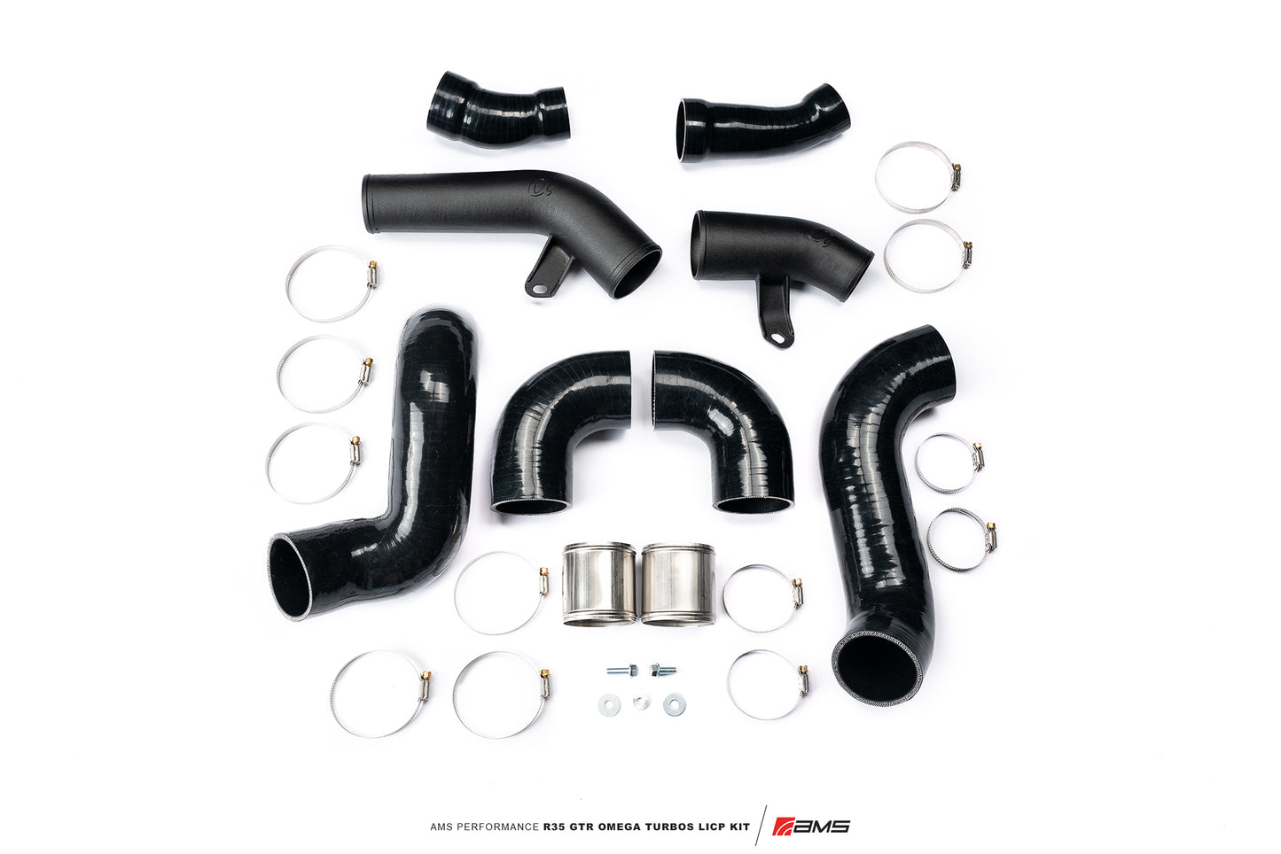 AMS Alpha Performance R35 GT-R Lower Intercooler Piping AMS-ALP.07.14.0021-1