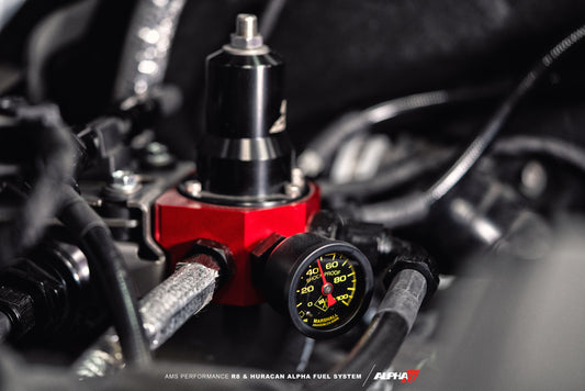 AMS Performance R8/Huracan Alpha Fuel System - Fuel Pressure Regulator + Fuel Line Kit AMS-ALP.37.07.0003-1