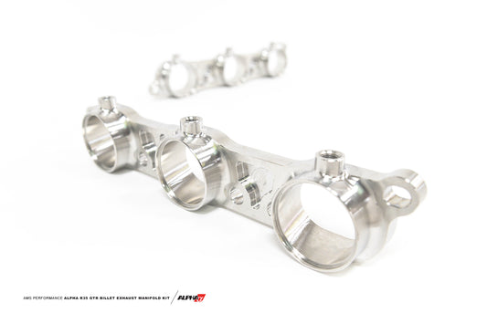 AMS Alpha Performance R35 GTR Billet Exhaust Manifold Flange Kit AMS-ALP.07.14.0015-1