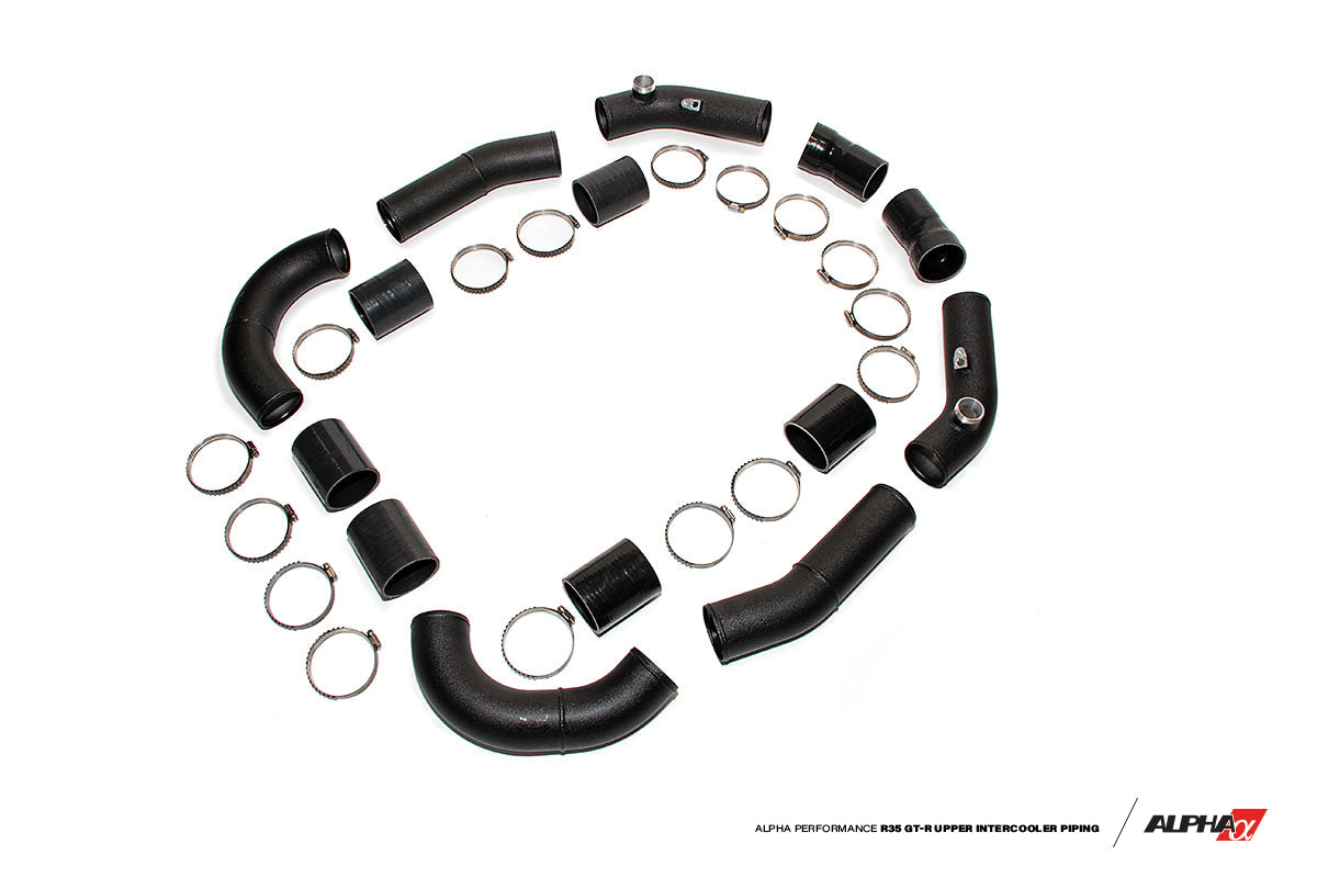 AMS Alpha Performance R35 GT-R Upper Intercooler Piping AMS-ALP.07.09.0006-5