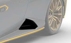Lamborghini Huracan STO Carbon Fiber Side Skirt Inlet