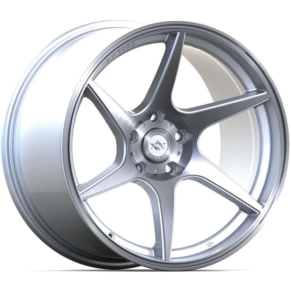 Titan Rotary Forged Wheels Brushed 17x8 Bolt Pattern 5x114.3 Offset 35 Left Anovia Wheels