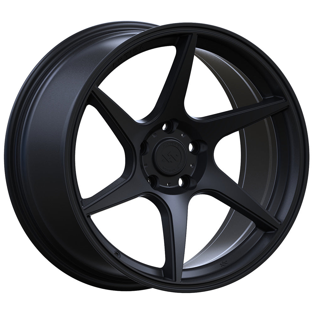 Titan Rotary Forged Wheels Satin Black 18x9.5 Bolt Pattern 5x114.3 Offset 35 Left Anovia Wheels