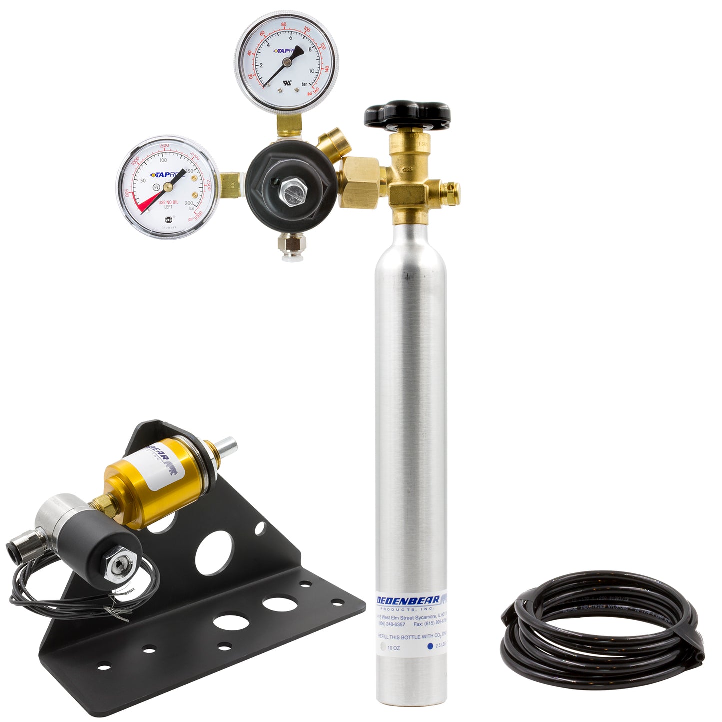 Dedenbear CO2 SHIFTER WITH CO2 BOTTLE KIT FOR USE WITH 2 SPEED QUARTERSTICK II AS3AB10K