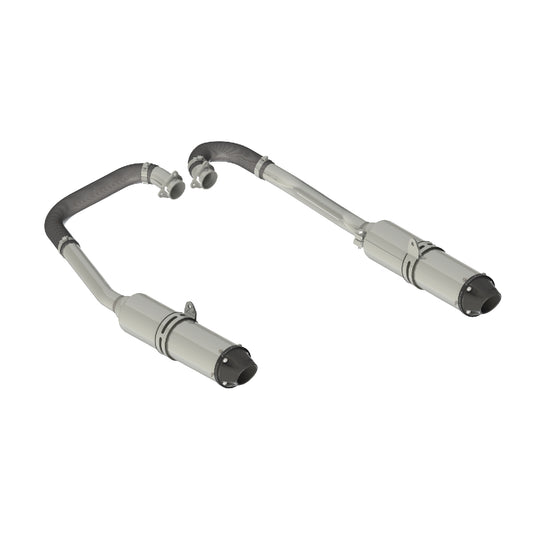 MBRP Exhaust Polaris Complete Dual System Headers Back. AT-9514PT
