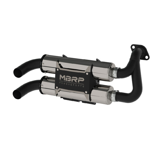 MBRP Exhaust Polaris Dual-Stacked Performance Muffler AT-9519PT