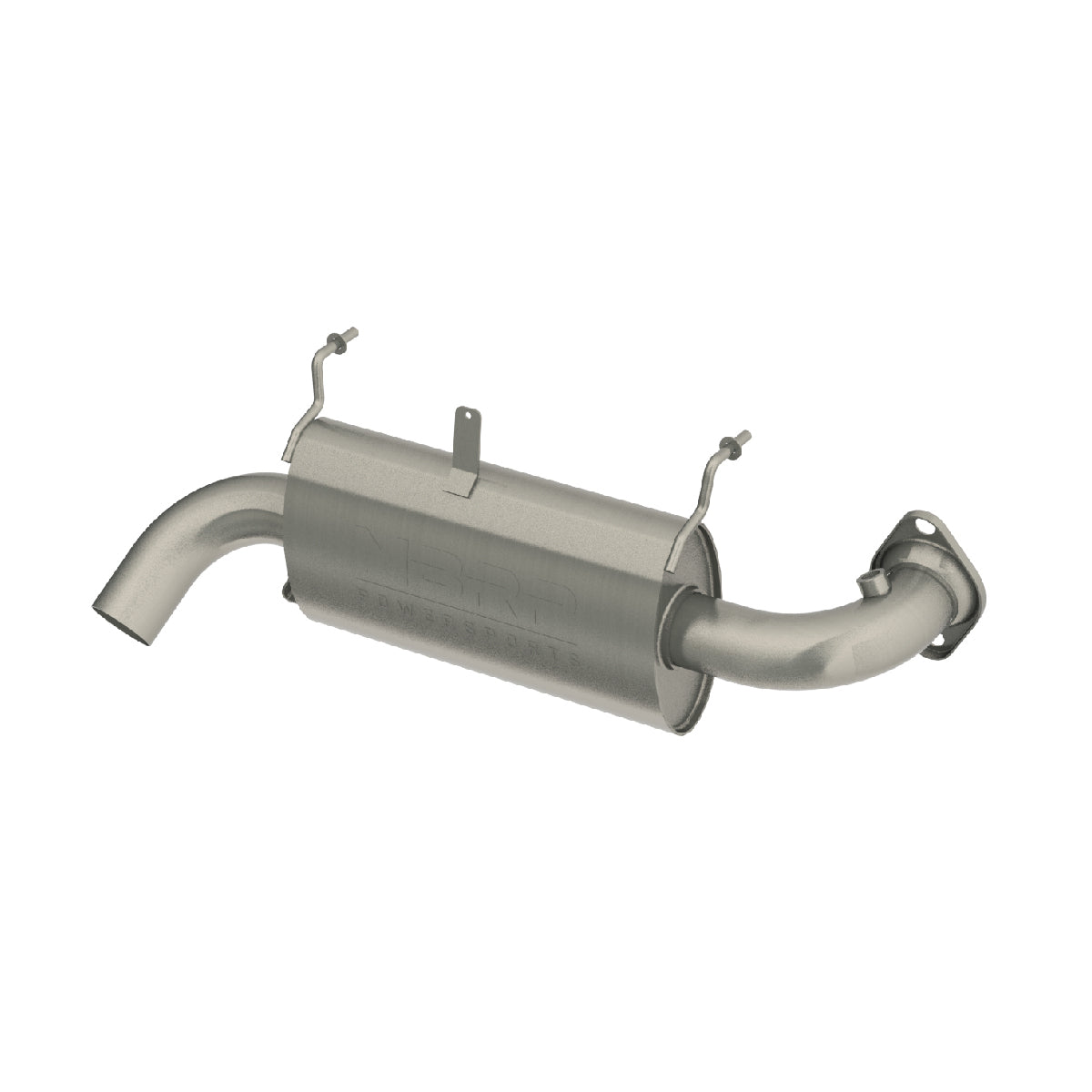 MBRP Exhaust Polaris Stacked Dual Slip-on Muffler. AT-9522SP