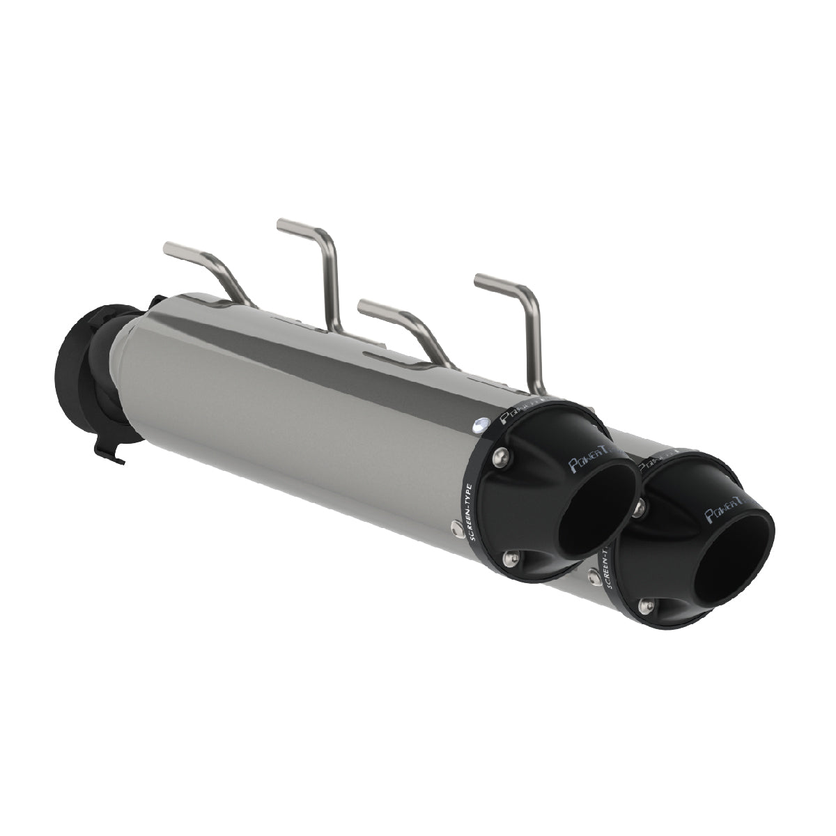 MBRP Exhaust Arctic Cat Stacked Dual Slip-on Muffler. AT-9706PT