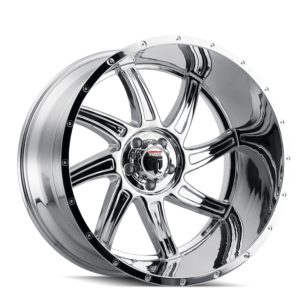 Vortex AT162 Chrome 20X10 6-139.7 -24MM 106.1MM Off Road Wheels American Truxx